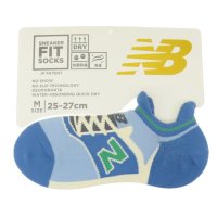 cinemacollection/ニューバランス 男性用靴下 メンズスニーカーソックス M ライトブルー new balance シン NB エヌビー フレンズヒル FRIENDSHILL プレ/505934293