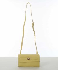 MK MICHEL KLEIN BAG/フェイクレザースクエアショルダーバッグ/505936042