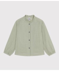 PETIT BATEAU/ダブルガーゼ長袖ブラウス/505936336