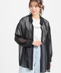 Honeys/Ｔシャツ付シアーシャツ/505936458