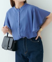 NICE CLAUP OUTLET/【リバイバルアイテム】10色展開、シフォン楊柳ブラウス/505936634