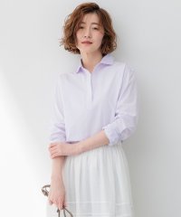 NIJYUSANKU（LARGE SIZE）/【洗える】CANCLINI スキッパー シャツ/505937110