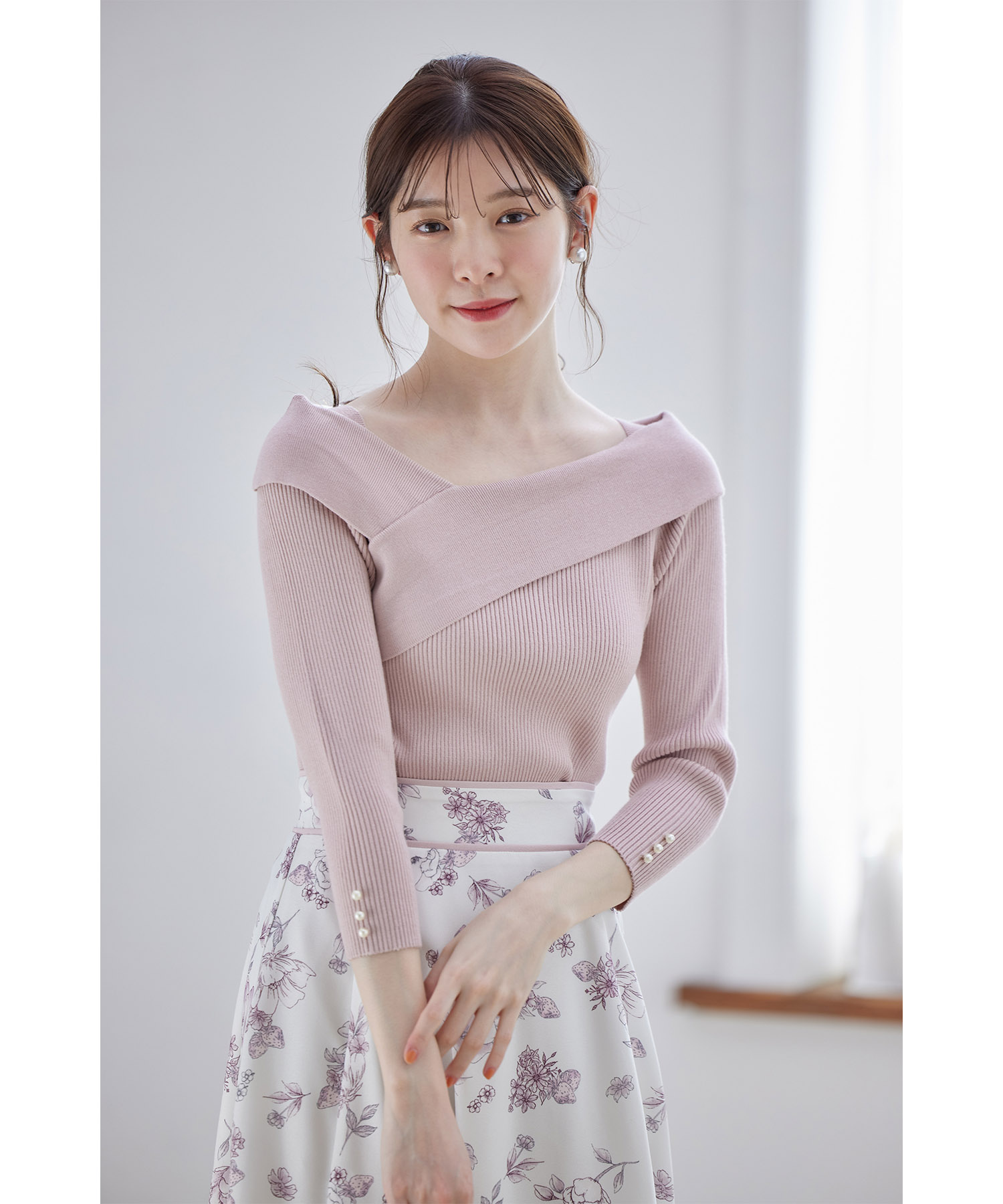 トッコ クローゼット リュクス tocco closet luxe 袖口パール