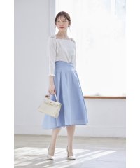 tocco closet/トッコクローゼット tocco closet バックレースアップハートカットハイウエストタックフレアスカート/505489095