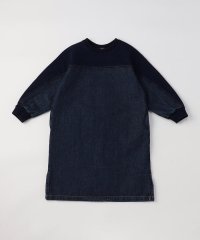 COMME CA ISM KIDS/デニム×裏毛ドッキングワンピース/505844720