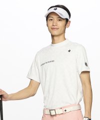 le coq sportif GOLF /【ストレッチフォーサー】総柄モックネック半袖シャツ/505875734