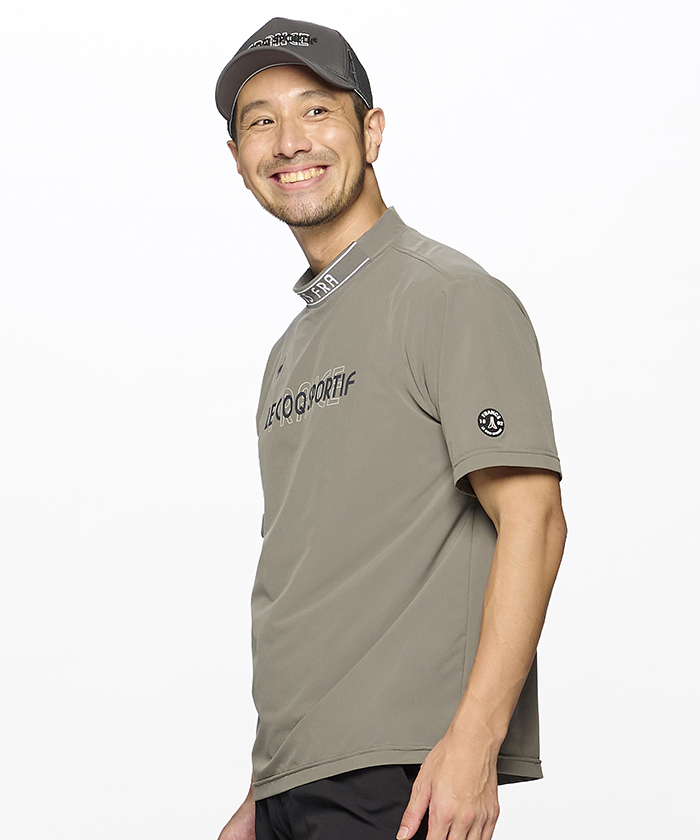 サイズ：2 G/FORE ジーフォア  モックネック 長袖Tシャツ  グレー系 [240101460184] ゴルフウェア メンズ ストスト モックネック ゴルフシャツ ゴルフウェア メンズ ブランド