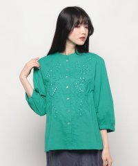 Tiara/Front open blouse/505891036