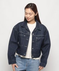 LEVI’S OUTLET/SILVERTAB（TM） ユーティリティ トラッカージャケット ダークインディゴ KISS MY ASSETS/505897223