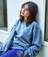 Paris Saint-Germain/【Poggy × Paris Saint－Germain】PSG PLJ ECO INDIGO Crew neck sweatshirts/505914728