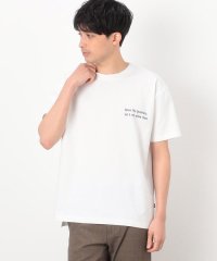  COMME CA COMMUNE/ＵＳＡコットン引き揃え天竺 ロゴＴシャツ/505916727