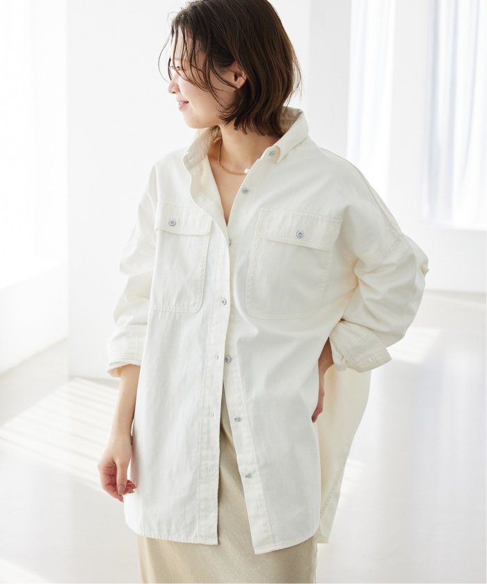 Healthy DENIM/ヘルシーデニム】SLOBE別注 ビッグシャツ Healthy DENIM/ヘルシーデニム】SLOBE別注 ビッグシャツ