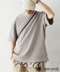 JOURNAL STANDARD relume Men's/【SNOWPEAK / スノーピーク】別注 ドライワッフルTシャツ/505932496