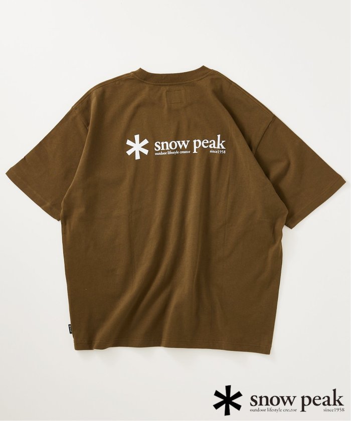 SNOWPEAK / スノーピーク】別注 ロゴプリント Tシャツ(505932498