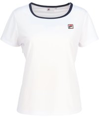 FILA（ZETT Ladies）/【テニス】無地 バックホールメッシュ　スクエアネックシャツ レディース/505934742