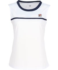 FILA（ZETT Ladies）/【テニス】無地 バックホールメッシュ　ノースリーブシャツ レディース/505934743