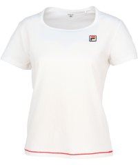 FILA（ZETT Ladies）/【テニス】サッカーストライプ スクエアネックシャツ レディース/505934745