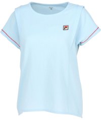 FILA（ZETT Ladies）/【テニス】サッカーストライプ ラウンドネックシャツ　レディース/505934746