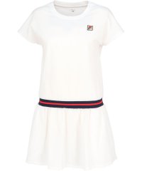 FILA（ZETT Ladies）/【テニス】サッカーストライプ ラウンドネックワンピース レディース/505934750