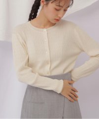 JILL by JILL STUART/ベーシックミニケーブルリブカーディガン/505937821