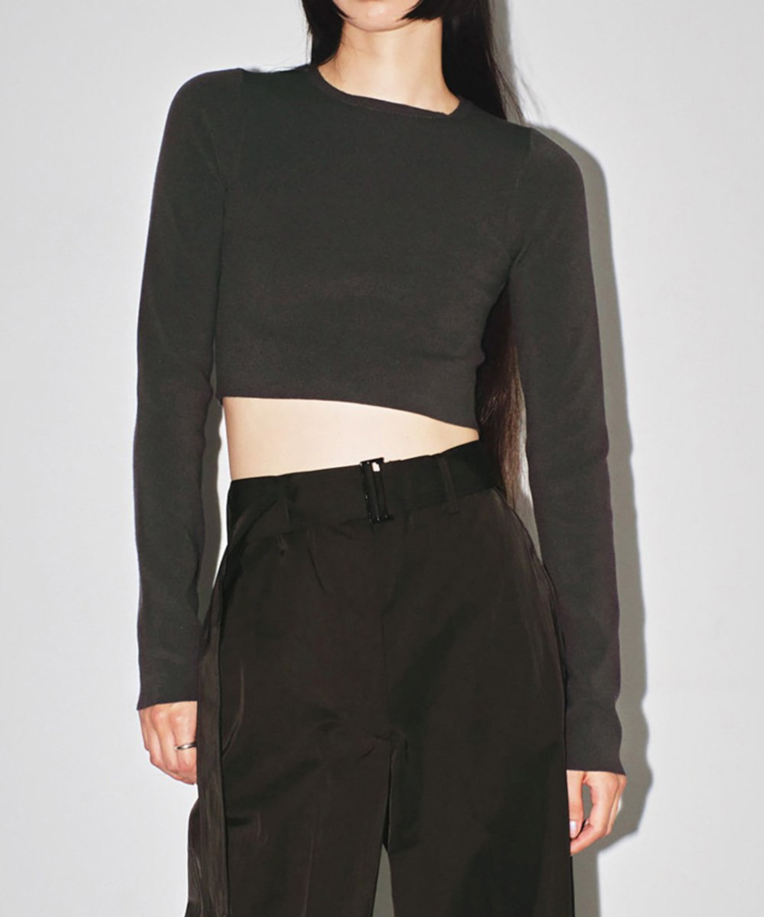TODAYFUL】Cropped Smooth Knit | selectshop kusu