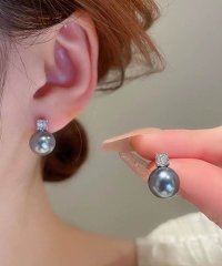 shoppinggo/ピアス パール スタッドピアス パールピアス 直結ピアス シンプル 結婚式 おしゃれ オフィス イヤリング レディース/505938316