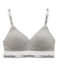 Calvin Klein/カルバンクライン インナー モダン コットン ブラジャー ブラレット カップ付 グレー ホワイト レディース CALVIN KLEIN QF7059 050/505939092