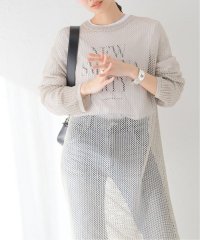 JOURNAL STANDARD/ペーパーヤーンメッシュマキシワンピース/505939454