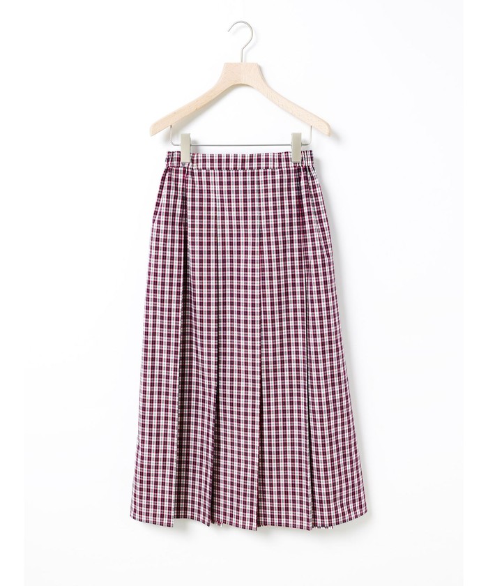 midiumi チェックスカート 30％OFF】MIDIUMI（ミディウミ） チェック タックスカート