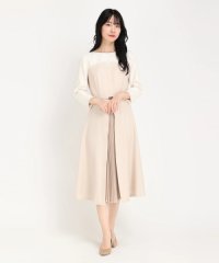 STRAWBERRY FIELDS/ストロベリーフィールズ STRAWBERRY FIELDS バイカラーセンタープリーツワンピース/505939796