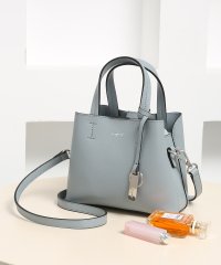 UNGRID bag/キーリングチャーム付　両アオリポケット　ミニハンドバッグ　ミニショルダーバッグ/505734006