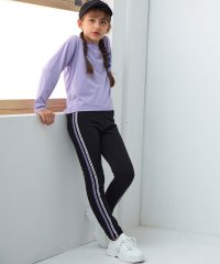 D.FIT/ディフィット D.FIT 裏ベロア サイドラインストレッチレギンスパンツ/505922397