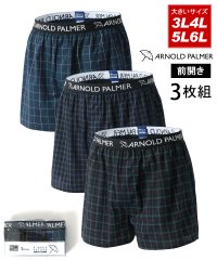 MARUKAWA/別注【ArnoldPalmer】アーノルドパーマー 大きいサイズ 3L 4L 5L 6L トランクス 3枚組み メンズ 下着 アンダーウェア/505935857