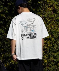 GLOSTER/【限定展開】【Franklin Climbing/フランクリンクライミング】 バックプリント カヌーグラフィックTシャツ/505937457