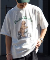 GLOSTER/【Franklin Climbing/フランクリンクライミング】ラブラドゥールドッグ＆e－BIKEグラフィック プリントTシャツ/505937460