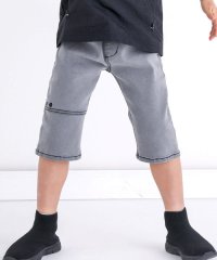 WASK/６分丈ロゴ刺しゅうストレッチデニムパンツ(100~160cm)/505940242