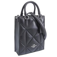 COACH/COACH コーチ NORTH SOUTH PUFFY DIAMOND QUILTING ノース サウス パフィ ダイアモンド キルティング ミニ トート バッ/505940652