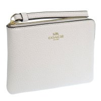 COACH/COACH コーチ CORNER ZIP WRISTLET コーナージップ リストレット ポーチ 小物入れ レザー/505940671