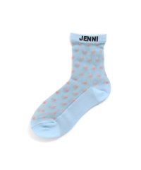 JENNI/ドットシースルークルーソックス/505941364