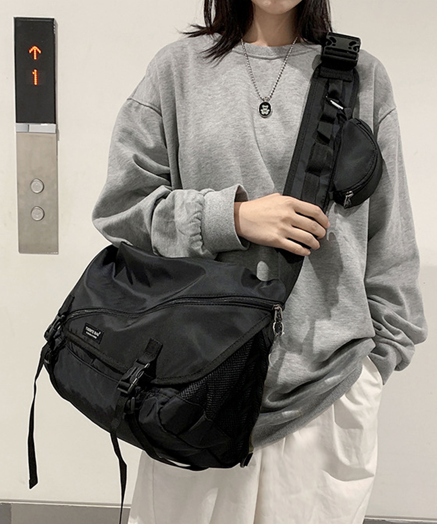専用☆前ファスナーポケットバッグ＆がま口ペンケース☆ ジョリーフルール 専用☆前ファスナーポケットバッグ＆がま口ペンケース