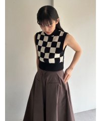 emmi atelier/【emmi atelier】ハーフジップノースリーブニット/505941559