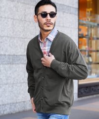 JIGGYS SHOP/スウェット カーディガン / ミニ裏毛 カーディガン メンズ cardigan オフィス ビジネス 制服 スクール トップス ゆったり 羽織り/505941574