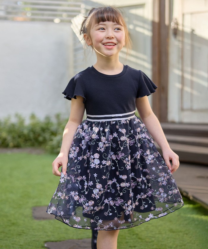 TOCCA トッカ キッズフォーマル キッズドレス チュール リボン 100 TOCCA トッカ キッズ フォーマル ドレス チュール リボン 100
