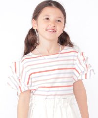 SHIPS KIDS/SHIPS KIDS:100～130cm / オーガニック コットン フリル スリーブ TEE/505942444