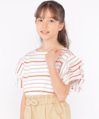 SHIPS KIDS/SHIPS KIDS:140～150cm / オーガニック コットン フリル スリーブ TEE/505942446