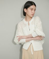 ADAM ET ROPE'/【WEB限定】メッシュニットブルゾン/505942811