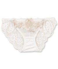 fran de lingerie/シックな華ありランジェリー紐＋バックレースでWかわいい 「シャイニーフルール 脇紐」 脇紐ショーツ/504676473