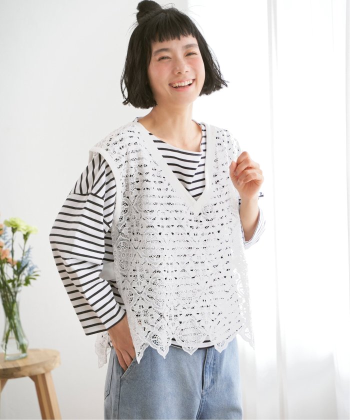 セール20%OFF】レースベスト(505836686) | エルビーシー(LBC