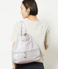 MK MICHEL KLEIN BAG/[2WAY/A4サイズ対応]パンチングデザイン変形トートバッグ/505839985