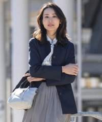 J.PRESS LADIES/【WEB限定カラーあり・撥水】80/2 T/C ツイル ステンカラー ショートコート/505841719